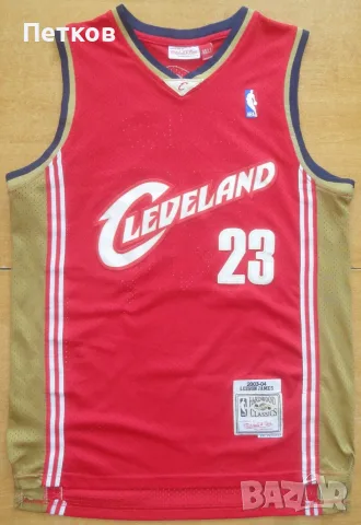 NBA баскетболен потник Cleveland Cavaliers #23 LeBron James L