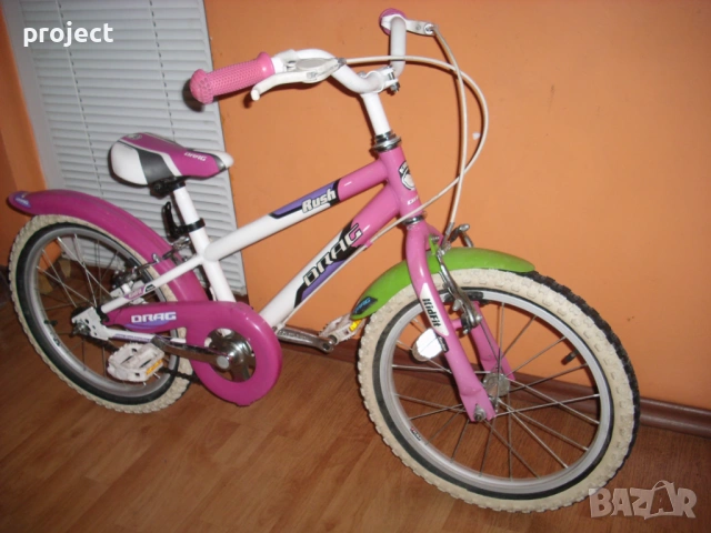 ДРАГ/DRAG/18" Идеален детски велосипед,колело с помощни колела.Промо., снимка 13 - Детски велосипеди, триколки и коли - 53852436