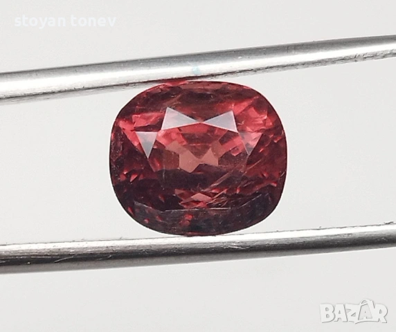 Рядък 2.49кт естествен ненагряван Падпараджа шпинел от Мианмар! Сертифициран! Нов!, снимка 6 - Други - 53649383