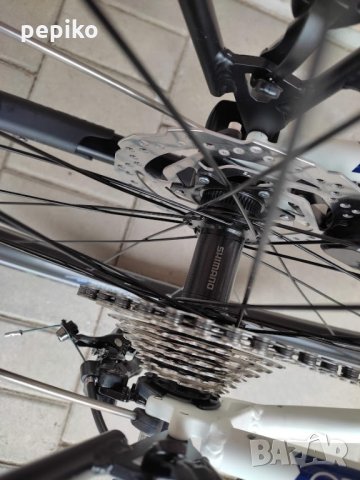 Продавам колела внос от Германия  градски спортен велосипед CROSS PROLOGO 28 цола диск DEORE, снимка 6 - Велосипеди - 35827513