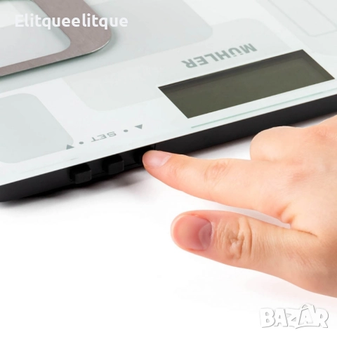 Електронна везна-анализатор Muhler до 180 кг., снимка 3 - Друга електроника - 52276055