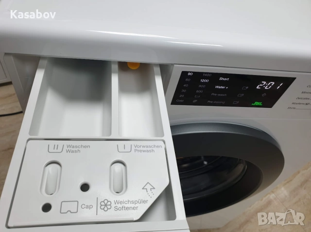 Miele W1 Excellence Пералня PowerWash Миеле 12м Гаранция, снимка 6 - Перални - 53741770