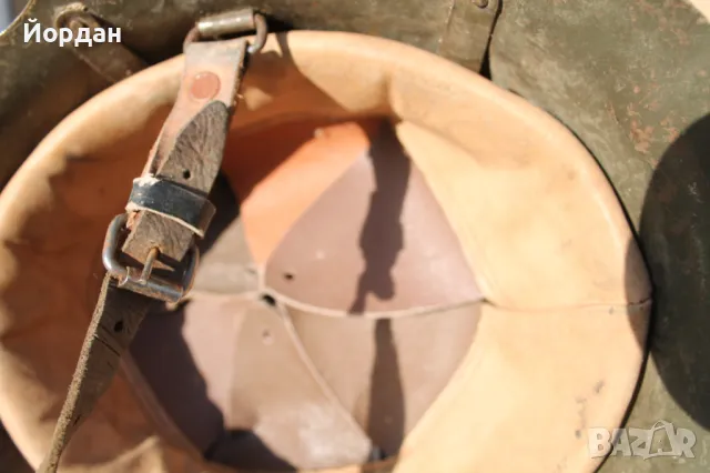 Българска военна каска модел 1936-та година, снимка 11 - Антикварни и старинни предмети - 47608261