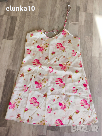 дамска сатенена нощница 