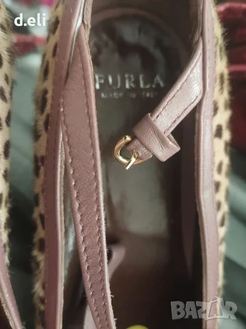 FURLA Original Size 38 100% Кожа , снимка 2 - Дамски обувки на ток - 55969919