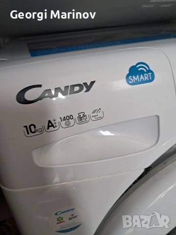 Пералня Candy 10кг, снимка 4 - Перални - 53414099