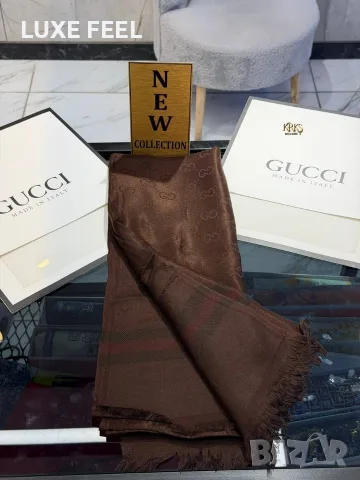 Gucci ✨ Дамски Шалове , снимка 6 - Шалове - 56328950