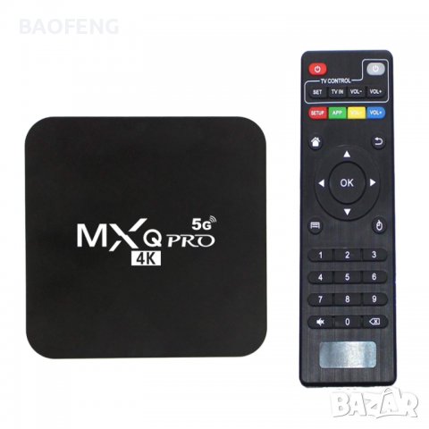 **█▬█ █ ▀█▀ Нови 4K Android TV Box 8GB 128GB MXQ PRO Android TV 11 / 9 , wifi play store, netflix 5G, снимка 7 - Друга електроника - 39361500