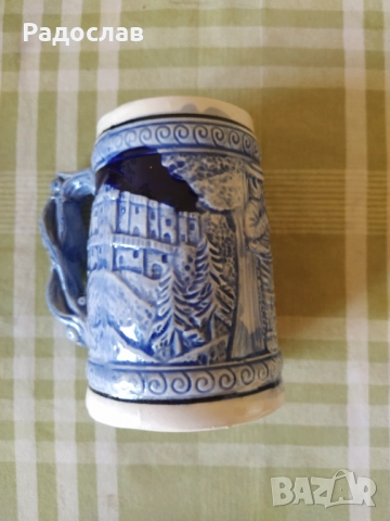 Стара халба Virginia beach , снимка 2 - Чаши - 51465635