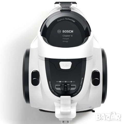 НОВА Bosch Serie 2 BGS05A225 прахосмукачка без торбичка бяла