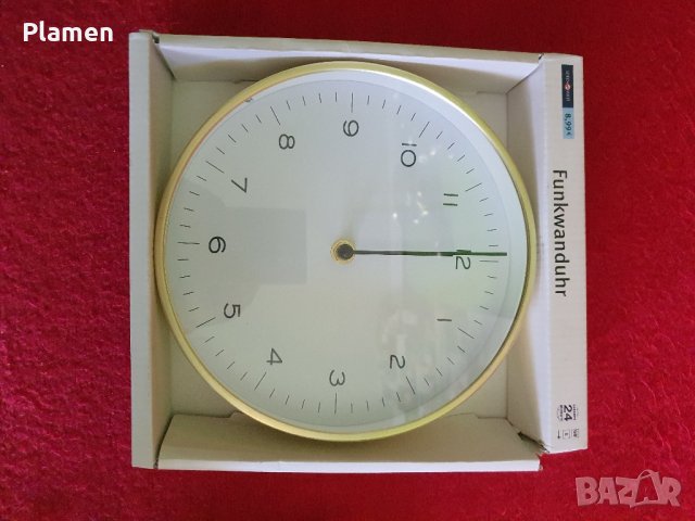 Стенен Немски часовник, снимка 2 - Стенни часовници - 41994331