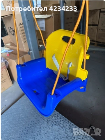 Детска люлка с облегалка 3в1 , снимка 4 - Градински мебели, декорация  - 53742641