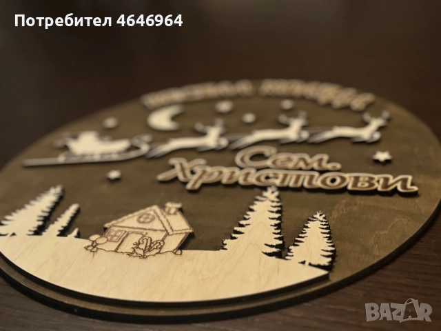 Коледен венец, снимка 4 - Коледни подаръци - 52427759