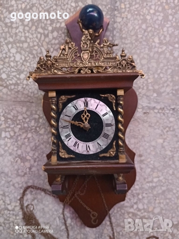 Limited Editions, рядък холандски Стар винтидж античен стенен часовник на 220 волта, снимка 18 - Антикварни и старинни предмети - 36077823