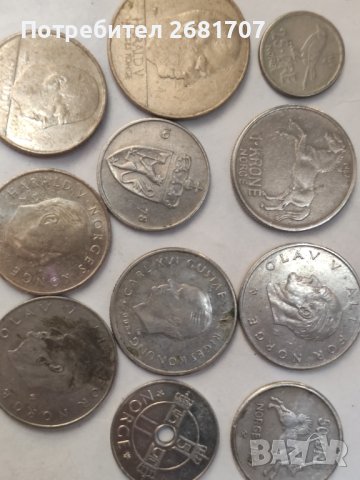 Монети Норвегия , снимка 4 - Нумизматика и бонистика - 41795944