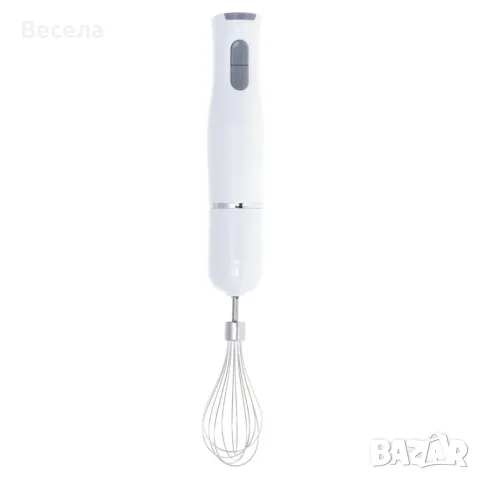 Ръчен бял блендер 800W с чопър, бъркалка и мерителна кана – мултифункционален кухненски помощник, снимка 2 - Чопъри и пасатори - 56007533