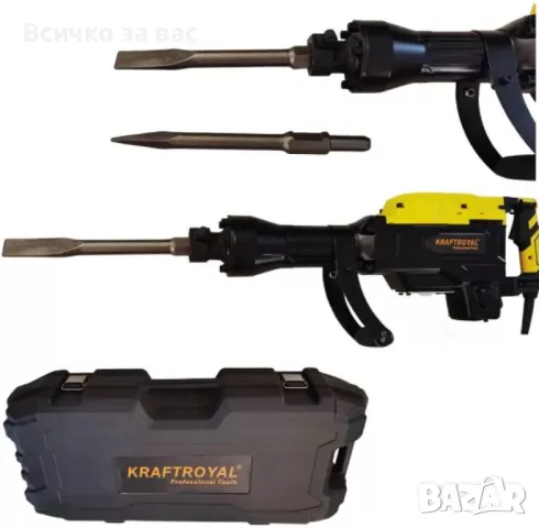 Професионален къртач 1800W, снимка 5 - Бормашини - 47752386