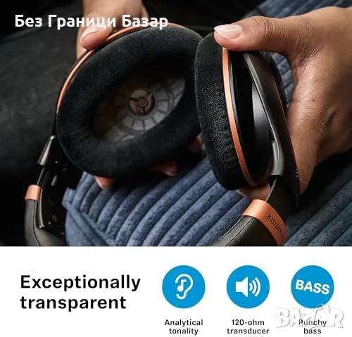 Нови слушалки Sennheiser HD 505 Over-Ear – Професионален звук, ултра комфорт, снимка 4 - Слушалки и портативни колонки - 49379079