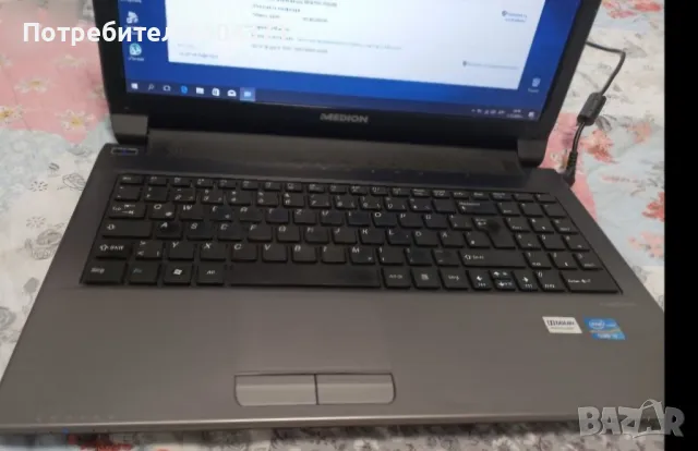 4 ядрен лаптоп медион i3, снимка 2 - Лаптопи за работа - 49748977