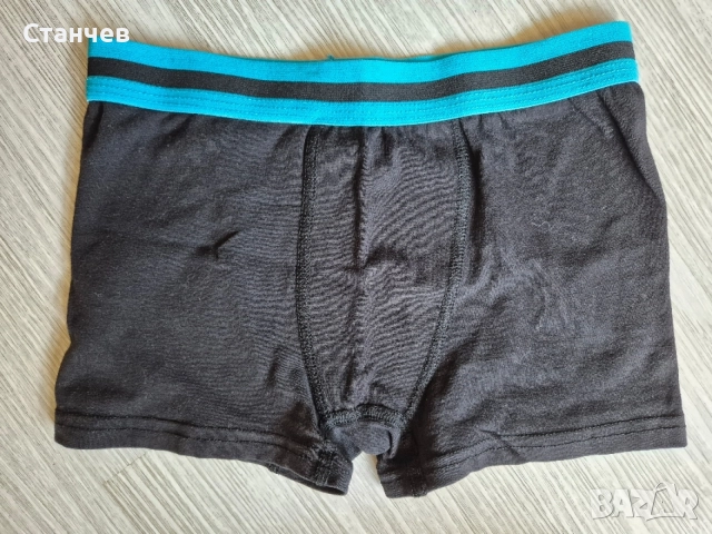 Лот от 4+1 подарък детски боксерки London Underwear, размер 9-10 години (134) -140 см Отлични / Нов, снимка 5 - Детско бельо и бански  - 55854088