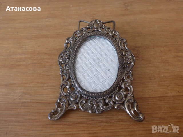 Бронзова рамка за снимка Барок 2, снимка 6 - Антикварни и старинни предмети - 50507657