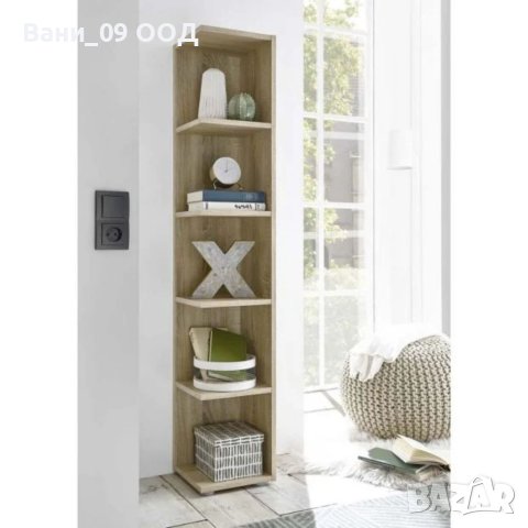 Висока ъглова етажерка на 5 етажа-3 цвята, снимка 3 - Етажерки - 40918904