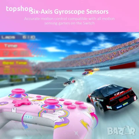 НОВ НЕОТВАРЯН джойстик NexiGo NS32 за Nintendo Switch с вибрация, снимка 8 - Аксесоари - 50556559