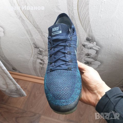 маратонки  NIKE AIR VAPORMAX JD SPORTS ICE BLUE  номер 44,5-45, снимка 5 - Маратонки - 39889437