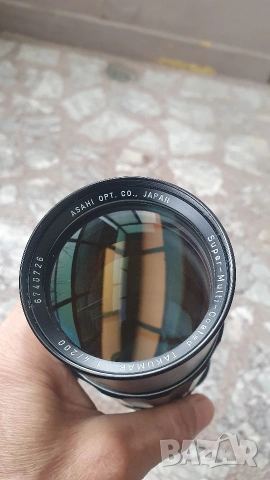 обектив Takumar 200mm f4 M42, снимка 2 - Обективи и филтри - 53716408
