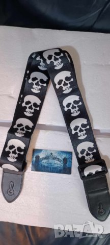 Колан за китари White Skull, снимка 3 - Китари - 41559446