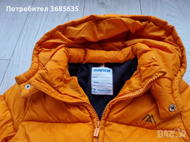 Детско зимно яке за момче 5г. MAYORAL , снимка 3 - Детски якета и елеци - 40657635