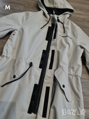 Жестоко мъжко издължено яке / ветровка / шлифер BERSHKA. С качулка и джобове. , снимка 5 - Якета - 35946250