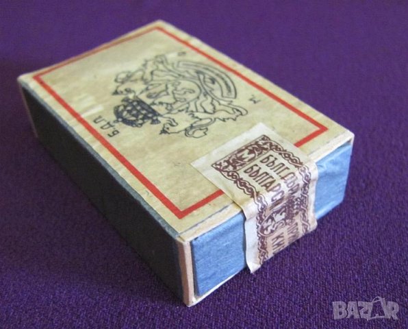 30-те Оригинална Кутия за Кибрит-Царство България, снимка 6 - Антикварни и старинни предмети - 42153725