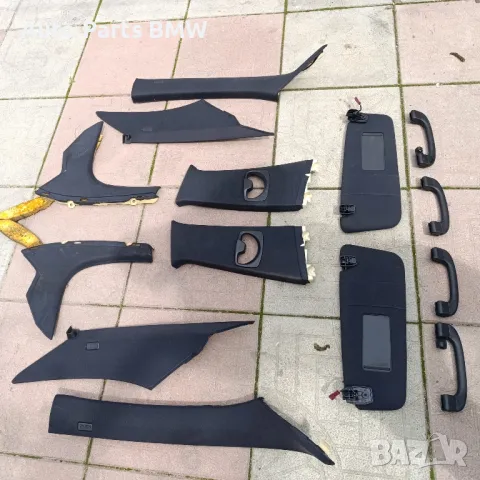 Черни колонки таван БМВ Е60 черен таван BMW E60 , снимка 2 - Части - 49851700