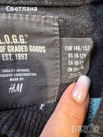 Пуловер 10-12 години, снимка 3 - Детски пуловери и жилетки - 51943474