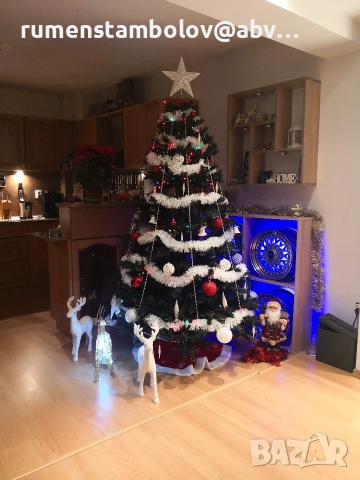 Изкуствена елха - 210см, 3 части