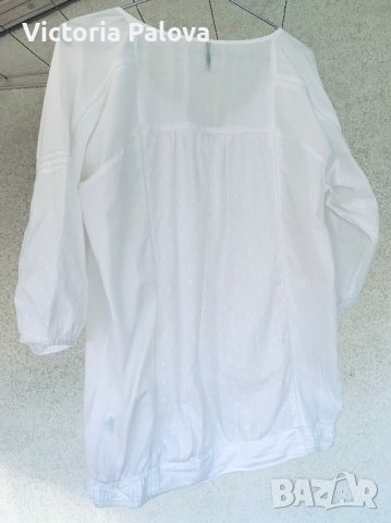 Въздушна бяла блуза SOYACONCEPT Дания, снимка 6 - Корсети, бюстиета, топове - 41427139