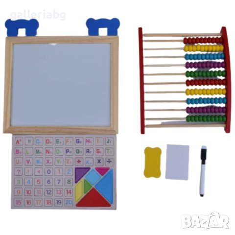 Мултифункционална игра със сметало , снимка 3 - Образователни игри - 41479253