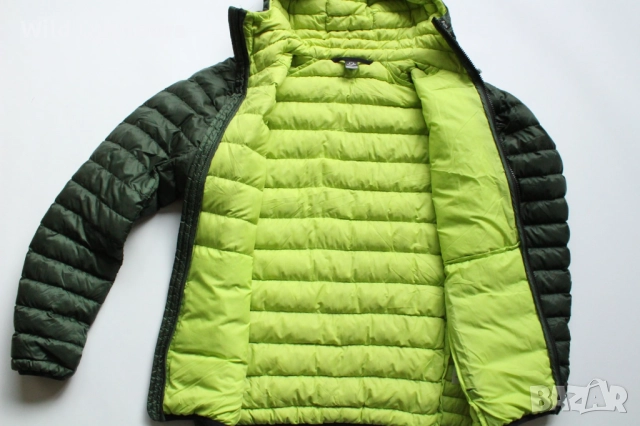 HAGLOFS Rock down hood men - мъжки олекотено пухено яке, S, пухенка, снимка 5 - Якета - 52540472