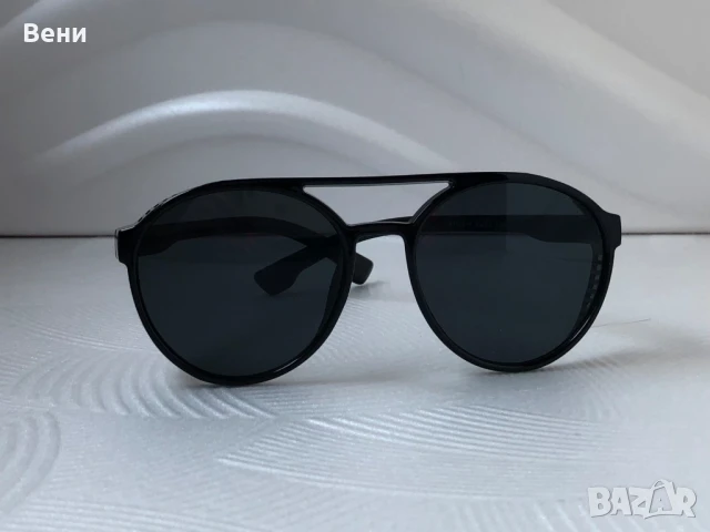 Модерни мъжки кръгли слънчеви очила, снимка 10 - Слънчеви и диоптрични очила - 50508400