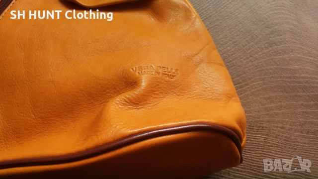 VERA PELLE MADE IN ITALY Genuine Leather Bag раница естествена кожа 16-55, снимка 13 - Раници - 52727911