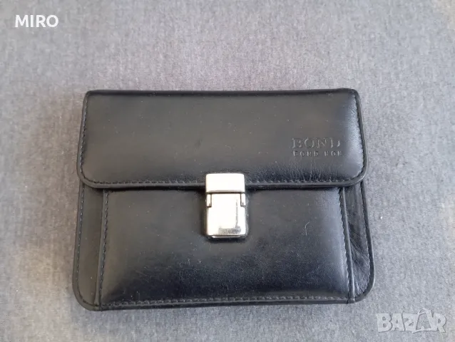 Кожена чантичка Bond bond non 