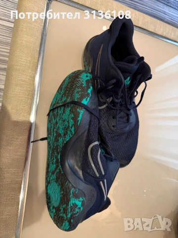 NIKE KD TREY 5 IX OBSIDIAN EMERALD GREEN   OBSIDIAN EMERALD GREEN, снимка 2 - Маратонки - 53222466