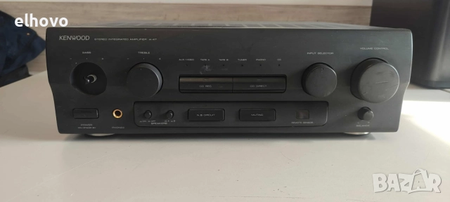 Стерео усилвател Kenwood A-47, снимка 2 - Ресийвъри, усилватели, смесителни пултове - 52477329