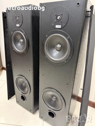 🔊Ретро подови трилентови тонколони HECO Interior Plus 5000 - 100-130W - 4 ома🔊, снимка 2 - Тонколони - 51895708