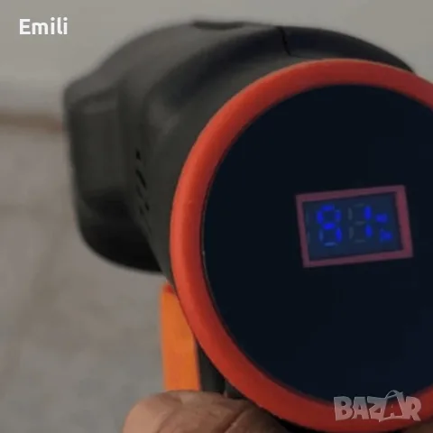 Акумулаторна водоструйка 24V – Пистолет за миене с LCD дисплей и 4 режима, снимка 5 - Парочистачки и Водоструйки - 56156003