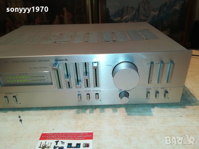 JVC A-X2 AMPLIFIER-MADE IN JAPAN 2002221003, снимка 3 - Ресийвъри, усилватели, смесителни пултове - 35850877