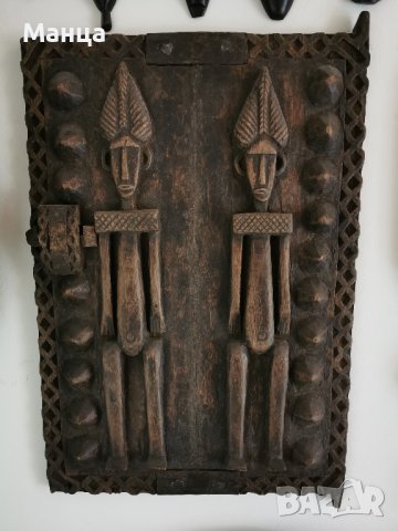 Африканска врата от племето Моси, снимка 1 - Антикварни и старинни предмети - 39764176