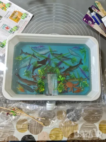 нощни лампи с лед светлина от епоксидна смола, снимка 4 - Други - 49226848