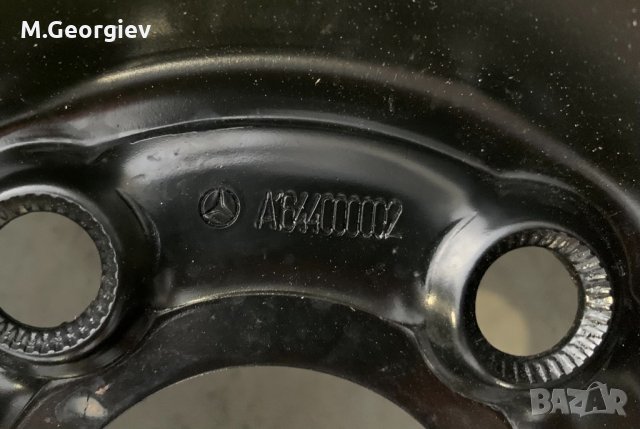 ЧИСТО НОВА ОРИГИНАЛНА РЕЗЕРВНА ДЖАНТА С ГУМА DUNLOP MERCEDES ML-164, 166 и GL  с РАЗМЕР:T 155/90D18 , снимка 8 - Гуми и джанти - 33925432